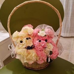 Wedding Decor from Japan Flower Bride Groom Poodle